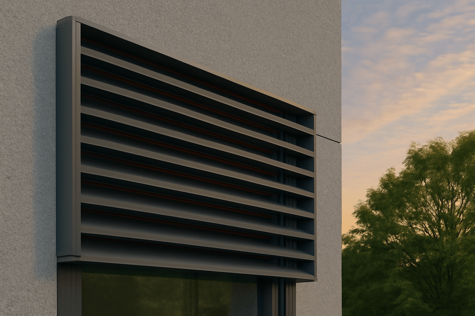 Aluminium Box Louver